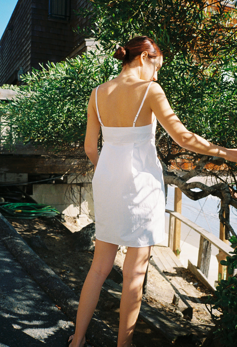 Ciao Lucia | Garda Dress White Cotton