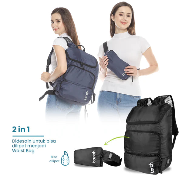 tas rampak foldable dari torch