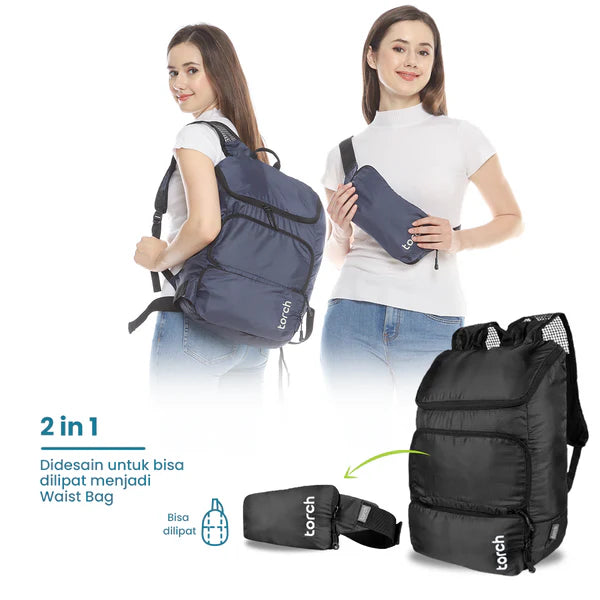 rampak foldable bag dari torch