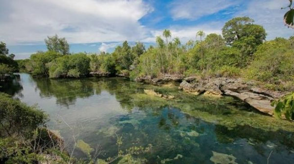 pemandangan danau sombano