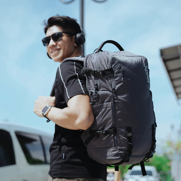 Kanzaki light travel backpack dari torch