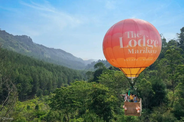 balon udara the lodge maribaya