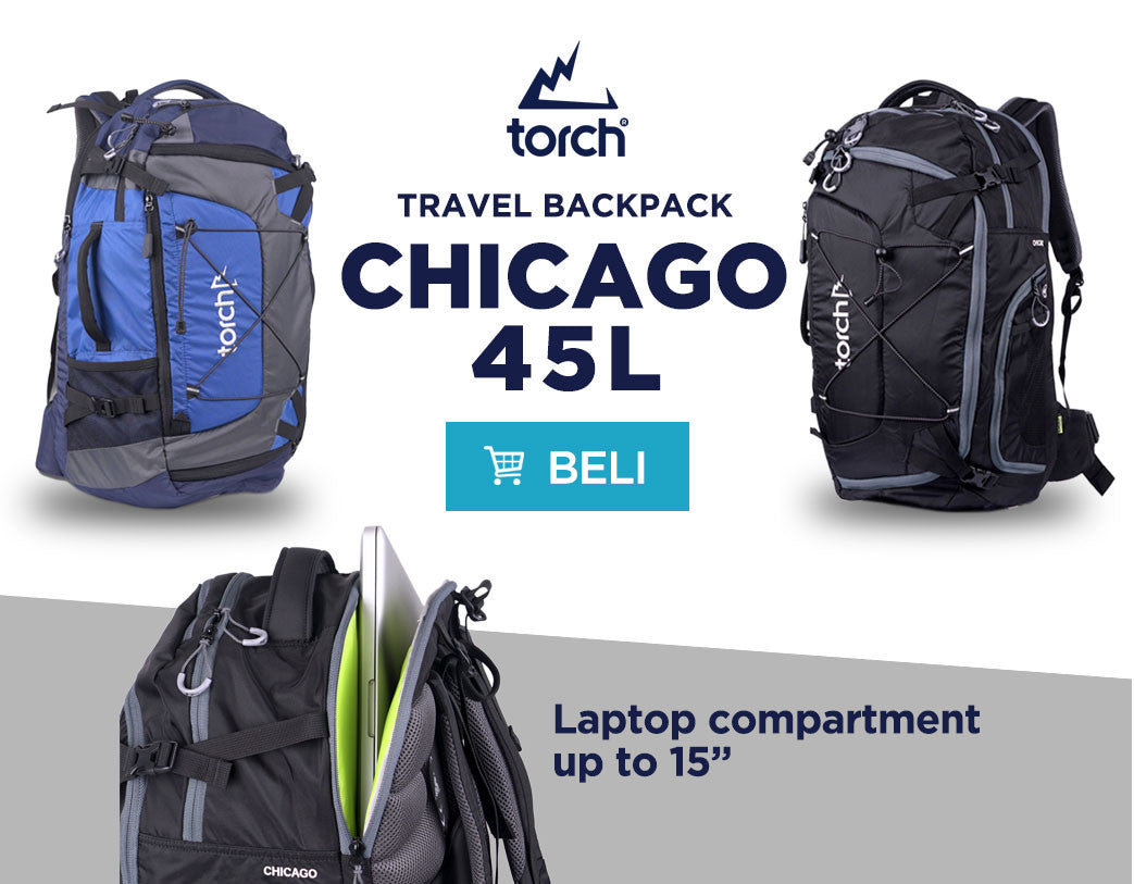 torch travel backpack chicago 45l