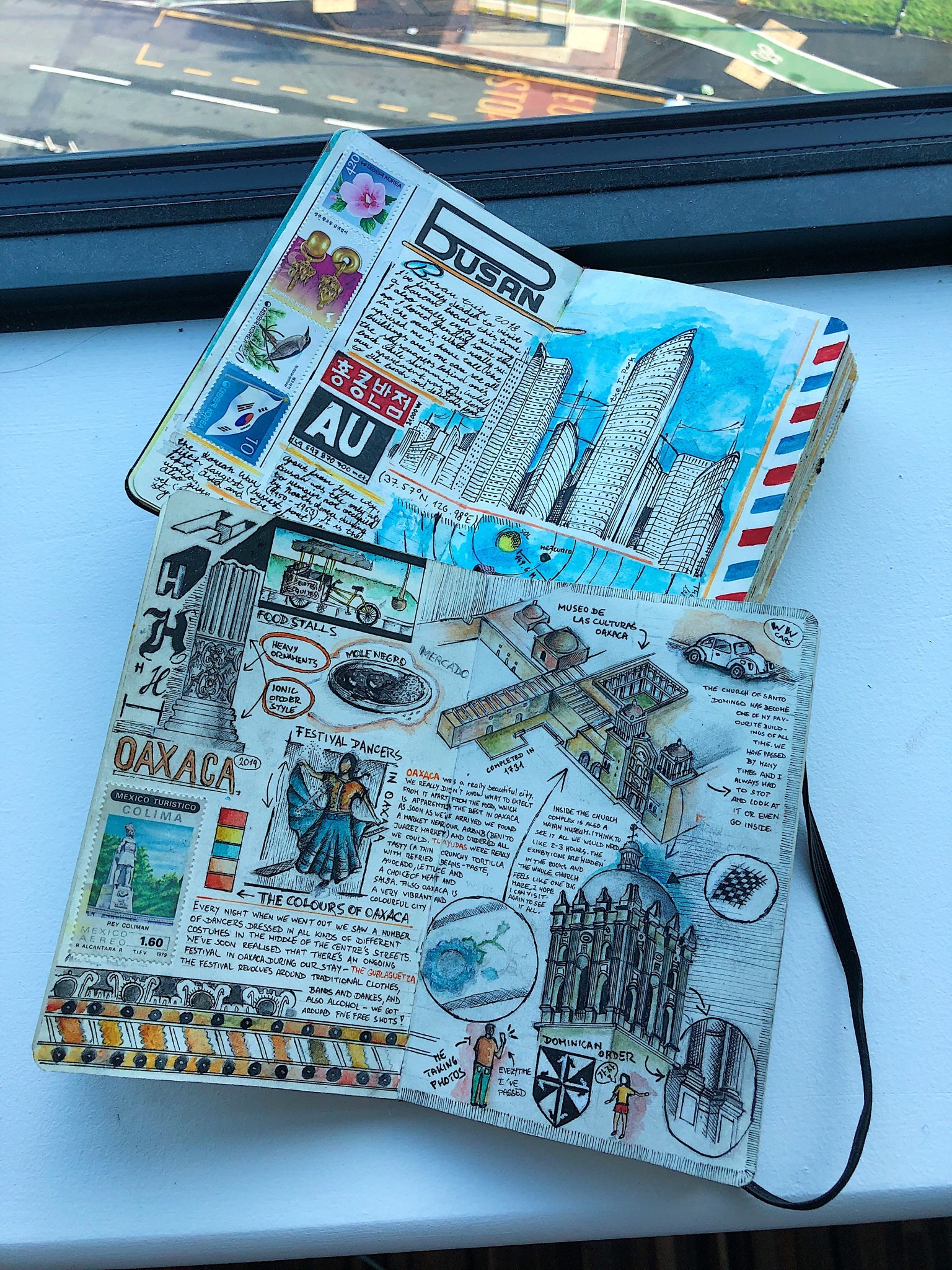 Travel journaling by Adam Hacklander
