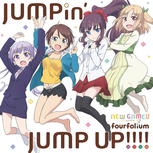 Animate Theme Song New Game Tv Series Ed Jumpin Jump Up By Fourfolium Official Anime Merch Shop