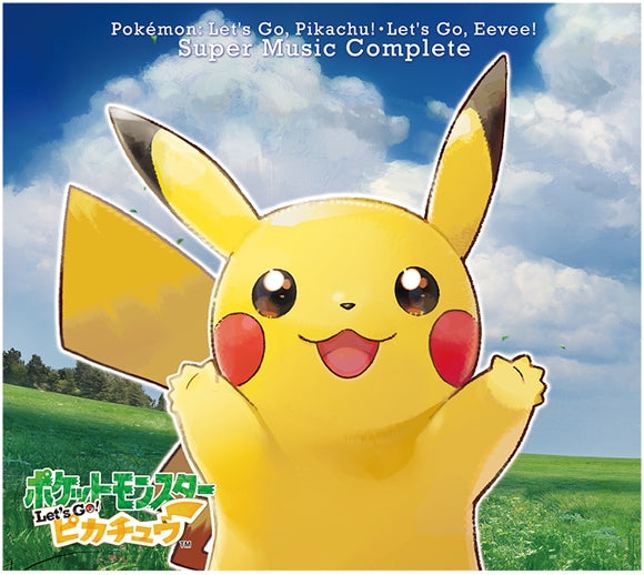 animate】(Soundtrack) Pokemon Let's Go! Pikachu & Let's Go! Eevee Nintendo  Switch Edition Super Music Complete【official】| Anime Merch Shop