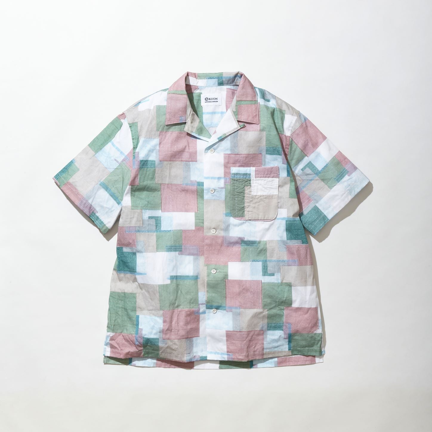 S/S Patchwork Shirt