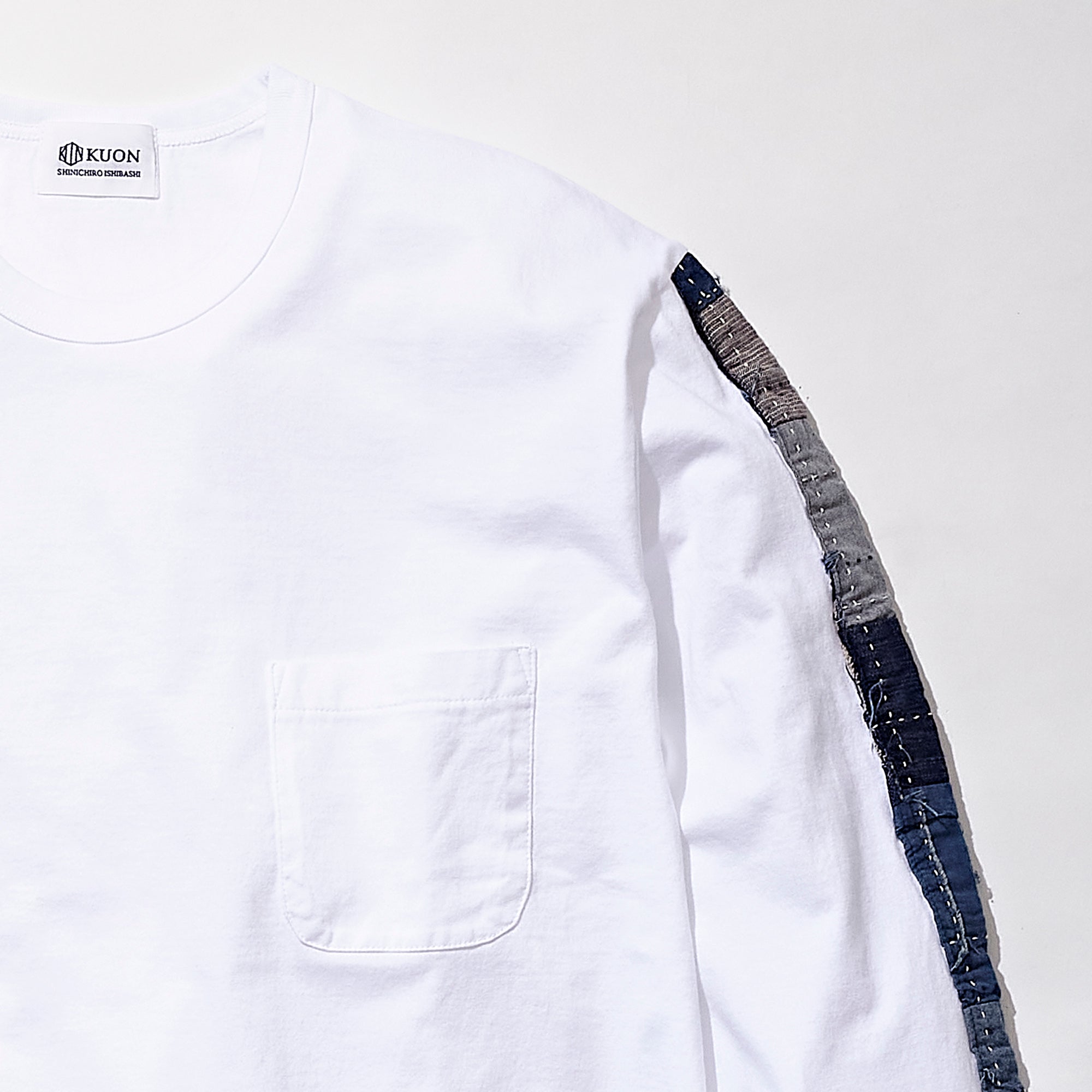 Boro Trimmed L/S T-shirt