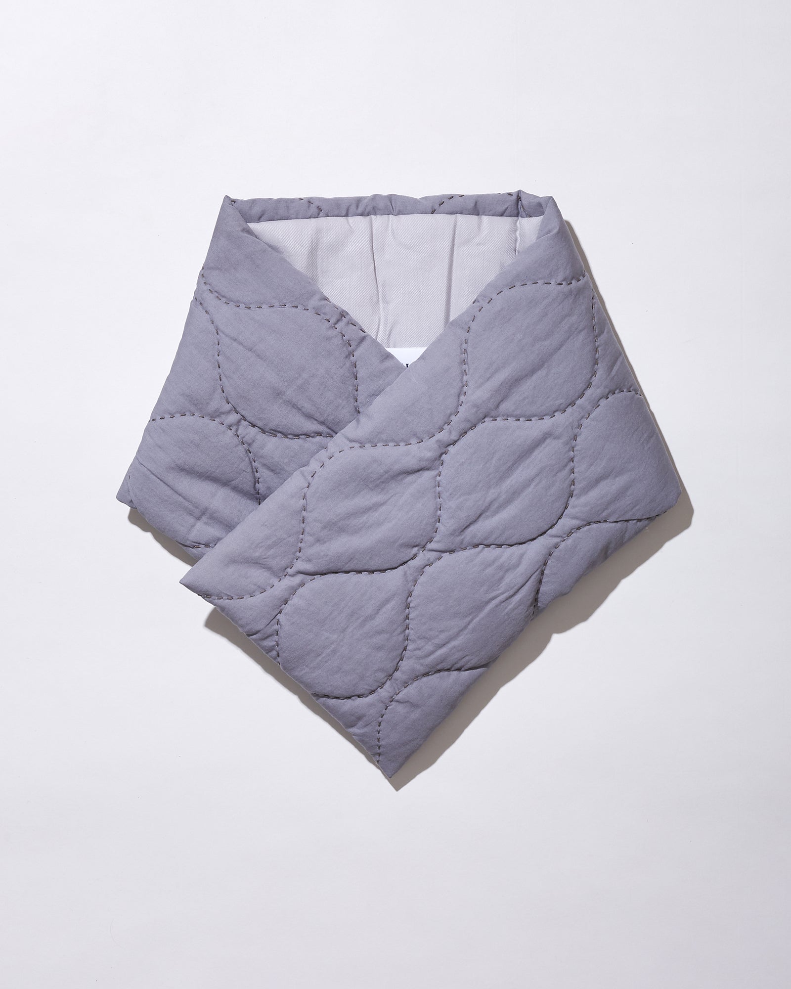 SASHIKO Quilted Scarf -DOROZOME-