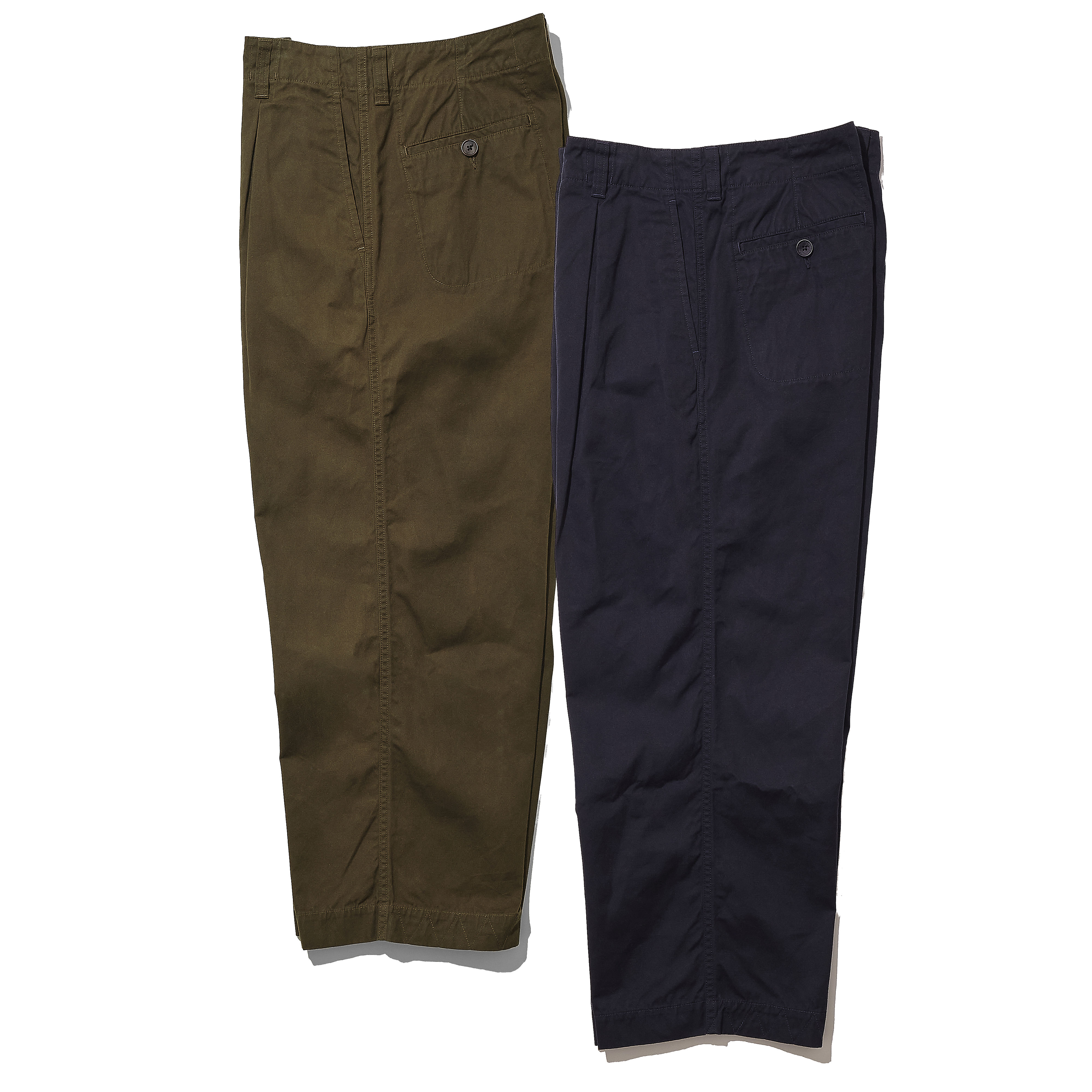 Tent Cloth Wide Pants