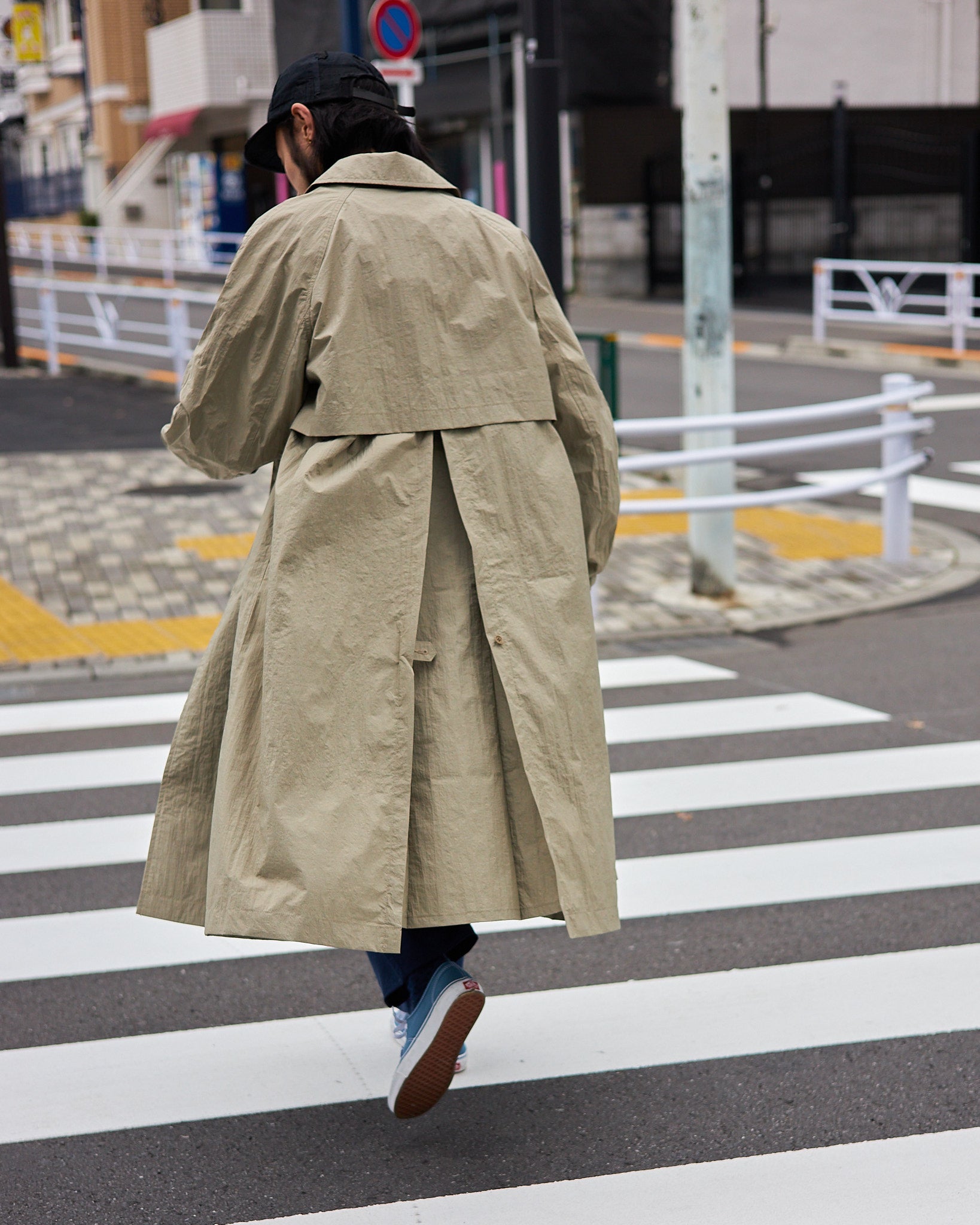 SALT SHRUNK NYLON Rain Coat