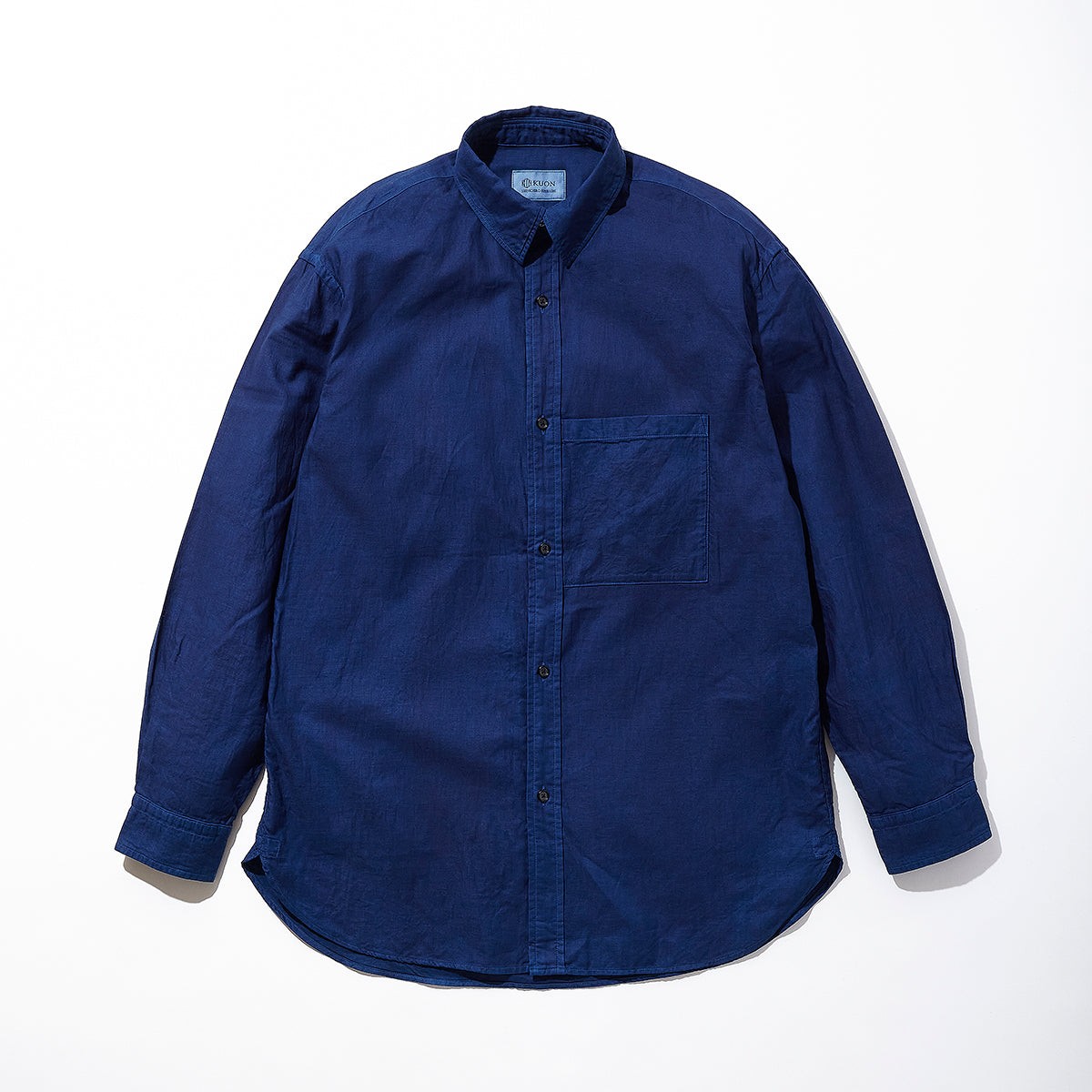 Regular Collar Shirt-AIZOME-