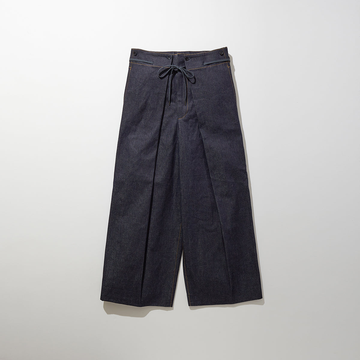 Indigo Denim Hakama Trousers