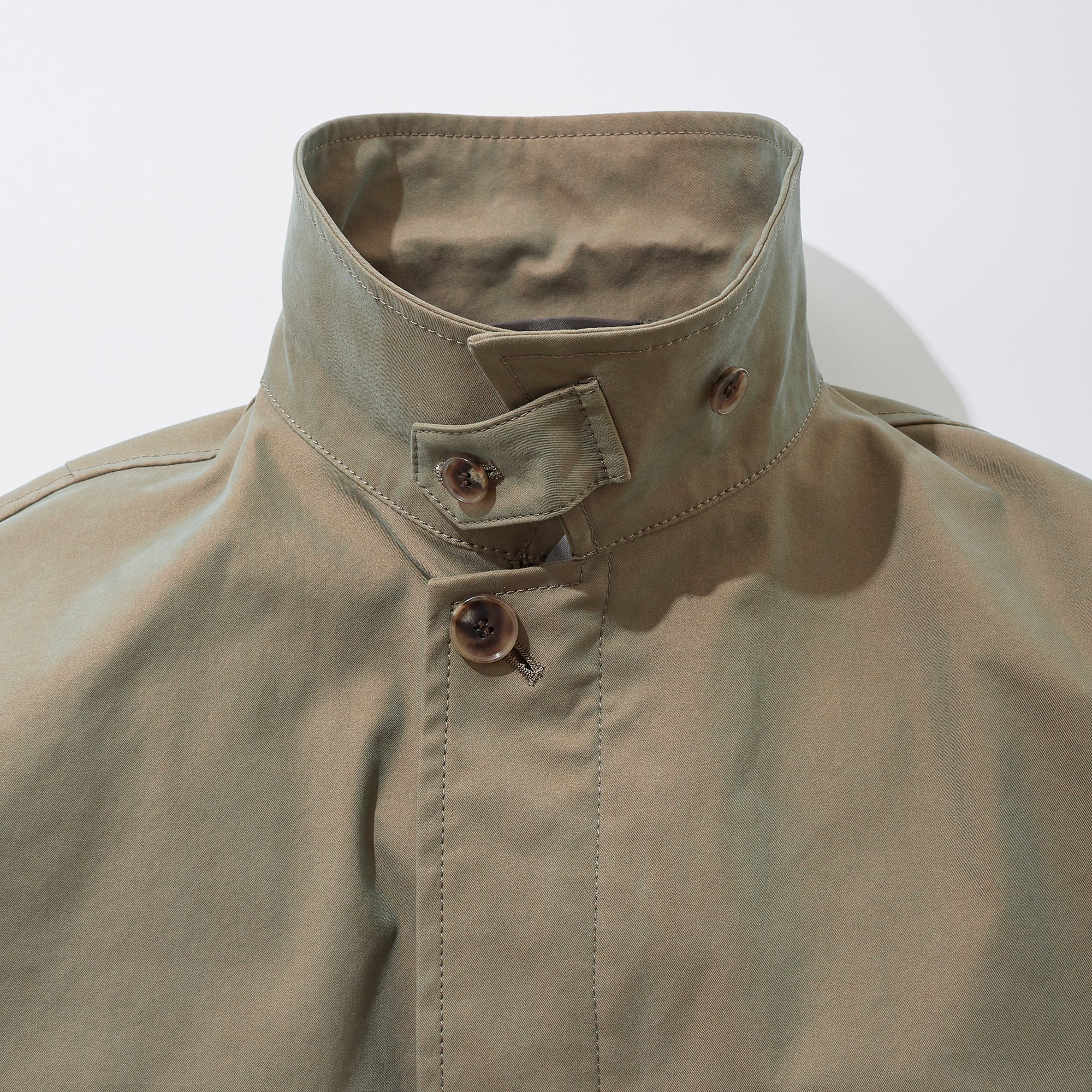 Side Zipper Harrington Jacket
