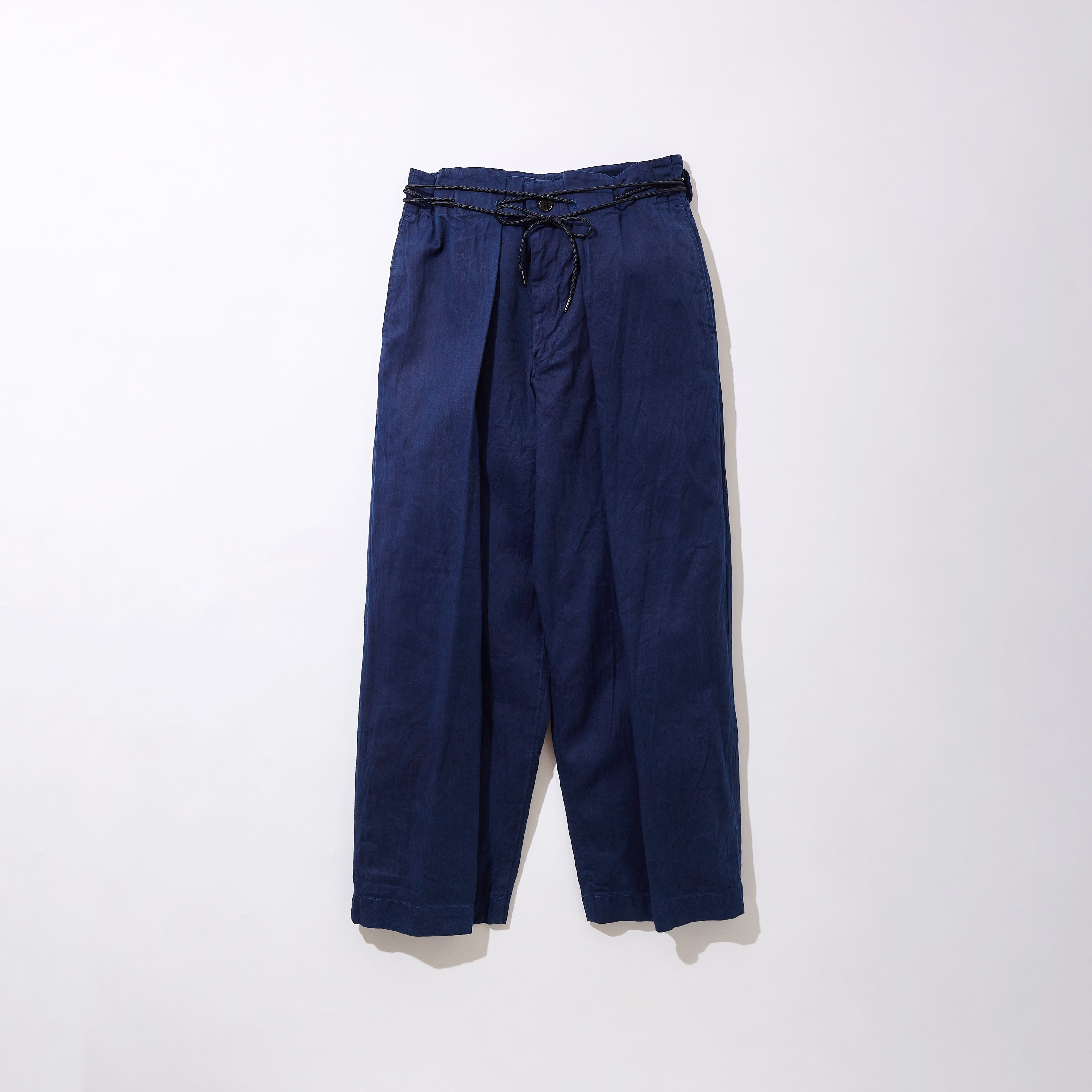 Natural Dyed Cotton Twill Hakama Trousers(Aizome)