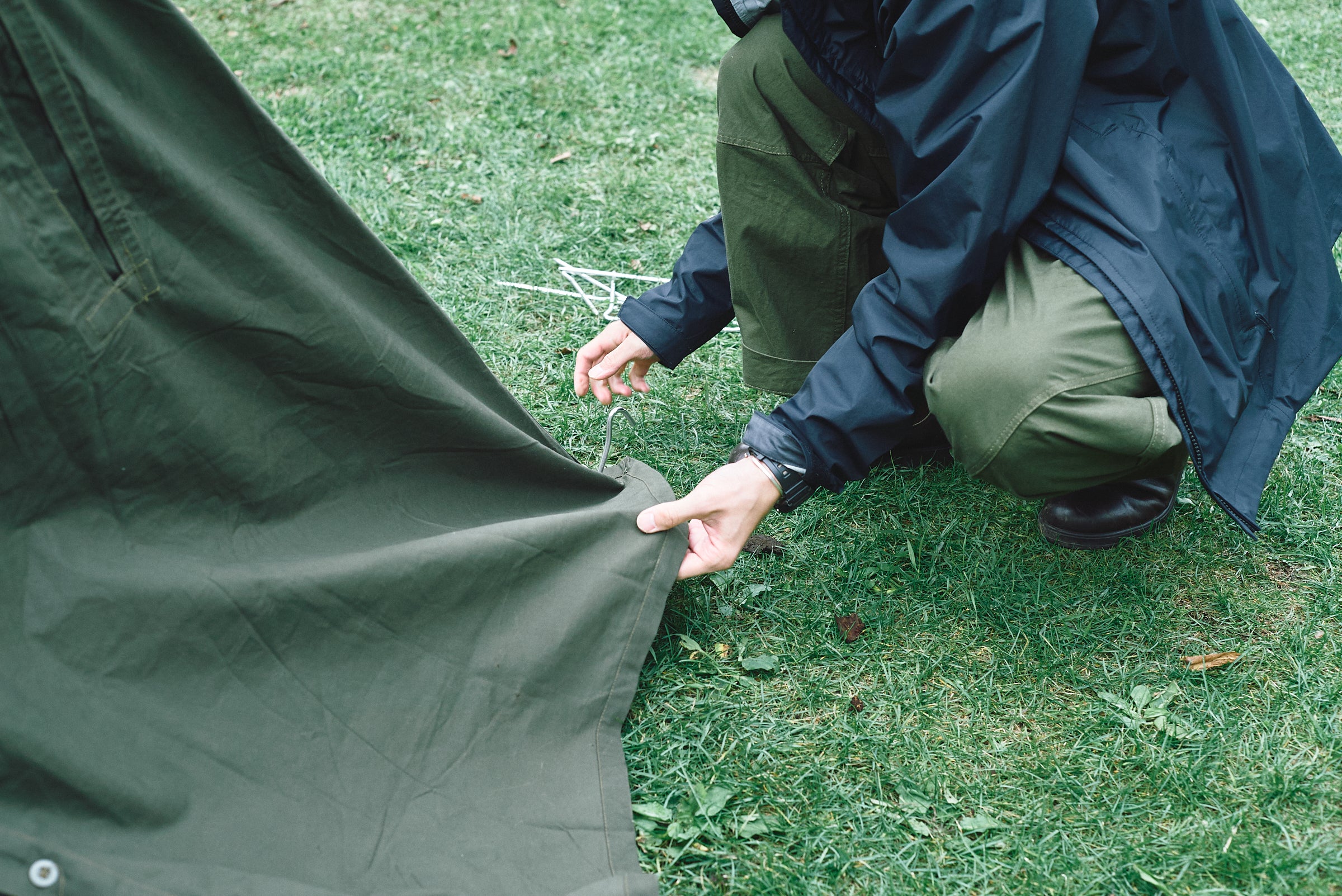KUON Polish Military Tent Cloth Pants