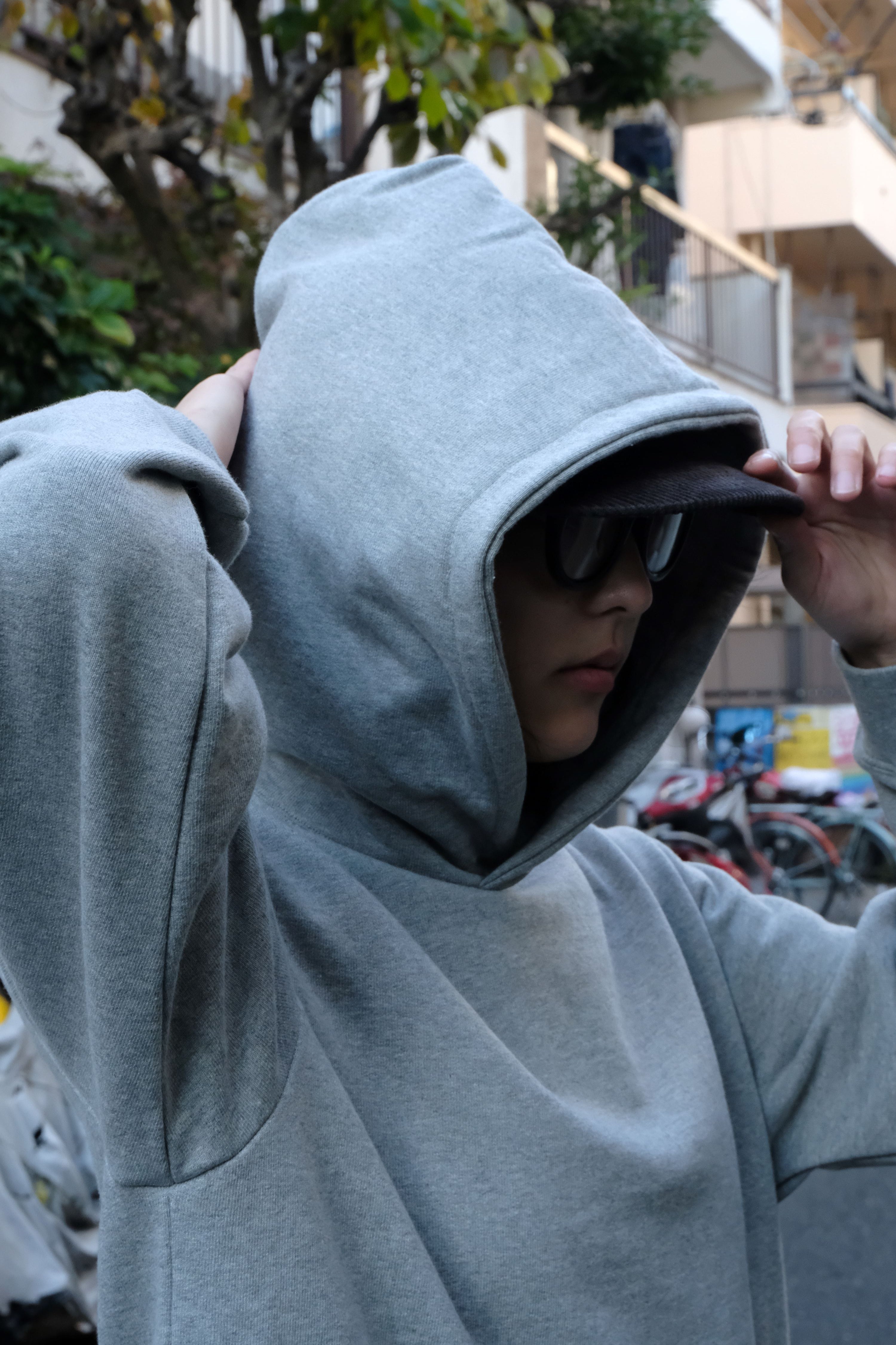 Sakiori Trimmed Hoodie