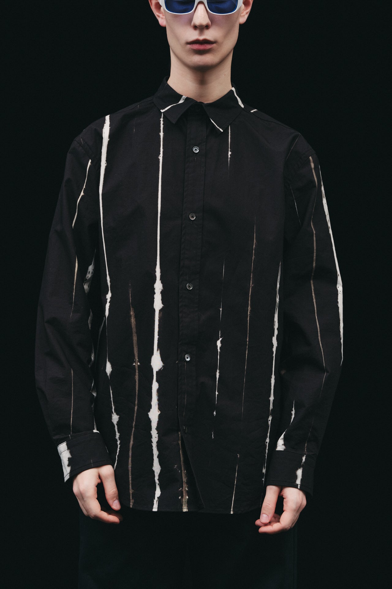 Arimatsu Shibori Regular Collar Shirt