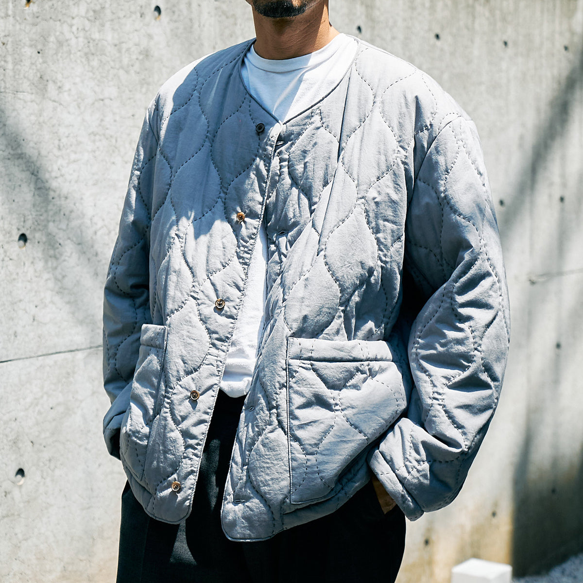 SASHIKO Quilted Jacket -DOROZOME-