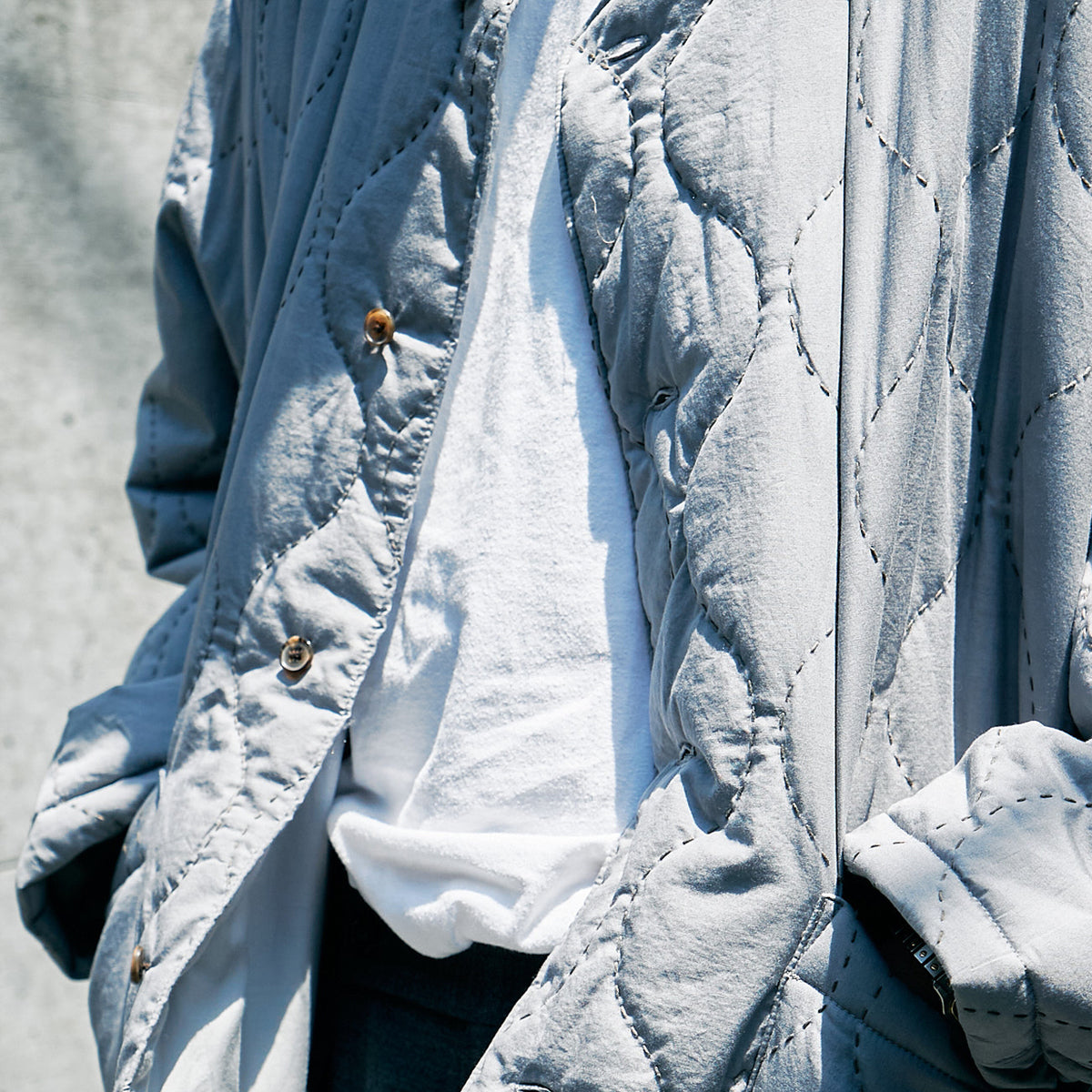 SASHIKO Quilted Jacket -DOROZOME-