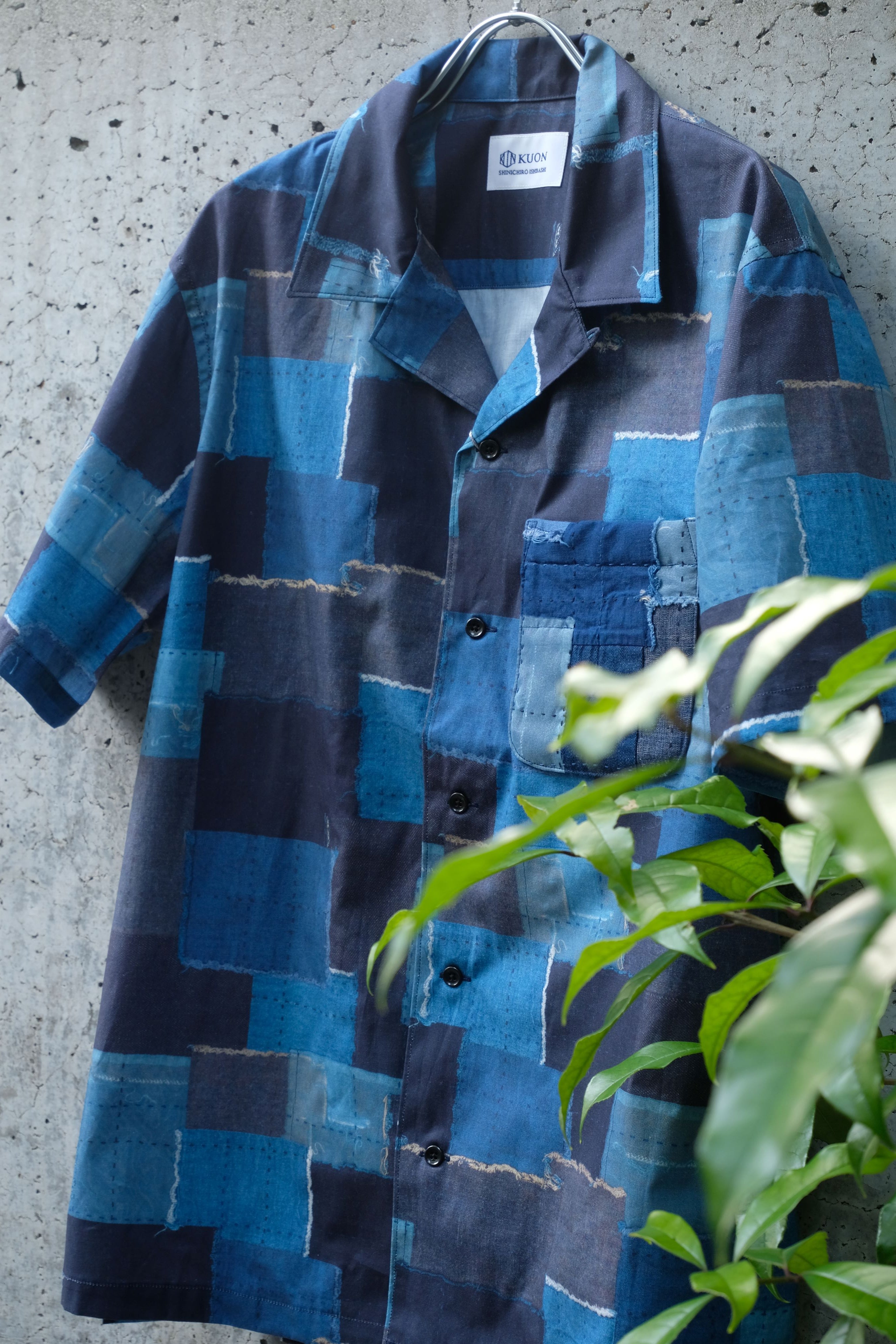 S/S Patchwork Shirt