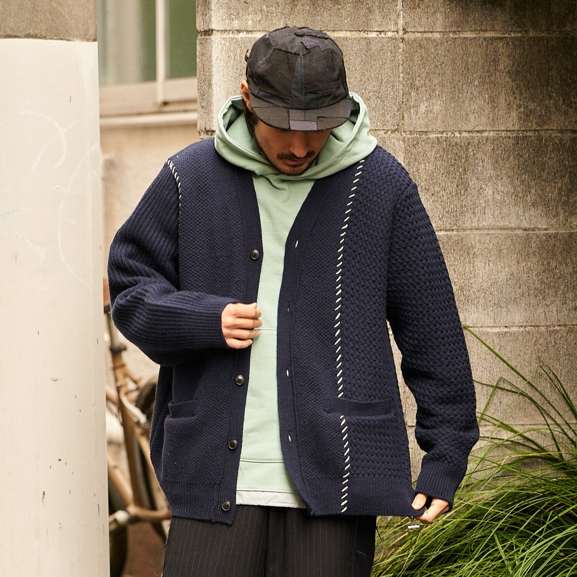 kuon(クオン) Wave York Sweatshirt メンズ トップス www