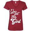 You Got This Girl T-Shirts CustomCat Independence Red S
