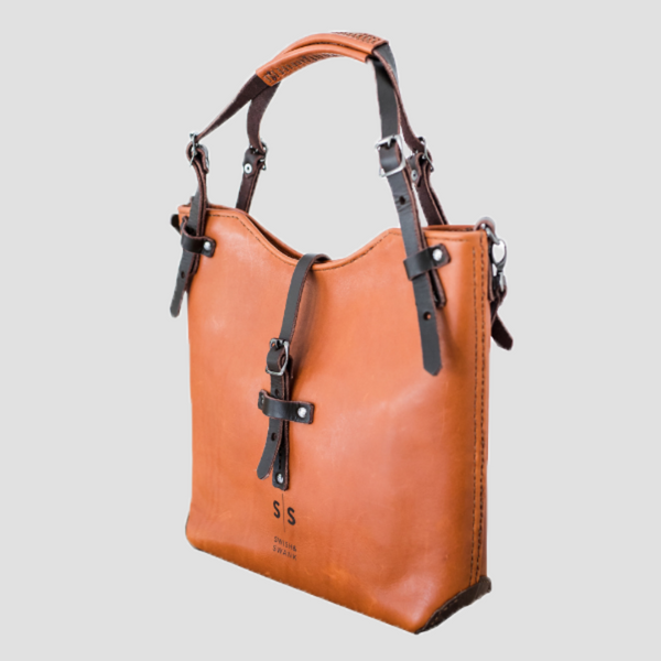 Premium Leather Duffle Bag, SWISH AND SWANK