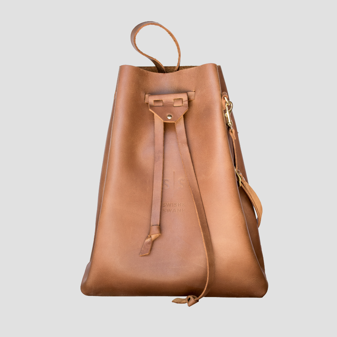 Premium Leather Duffle Bag, SWISH AND SWANK