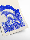 Grafisk print til gallerivæggen · Koboltblå print Niedziella & Friends (7805681008868)