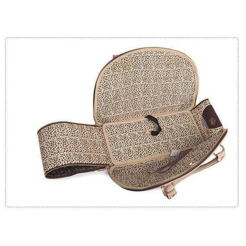 Chewy Vuitton Look Dog Carry Bag - Furbabeez Pet Boutique