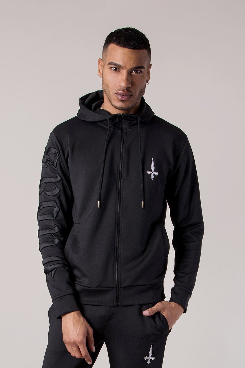 Judas Sinned 3D Men's Hoodie - Black – Judas Sinned Clothing