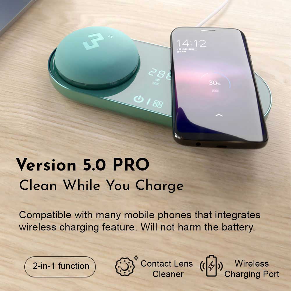 3N Contact Lens Cleaner 5.0 pro wireless charging