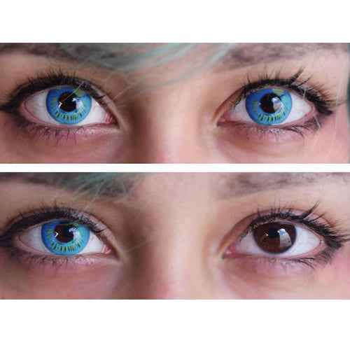 Blue Cosplay Contacts – MCLEYE