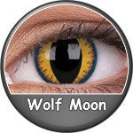 Dragon Eye Contacts-Vivid Dragon Eye Yellow Non-Prescription Plano Colored  Contacts Lenses-Wherecolour