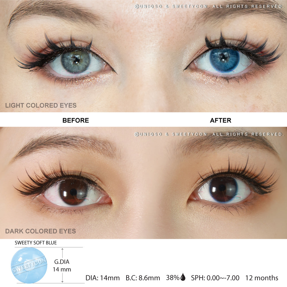 best blue colored contacts for light eyes