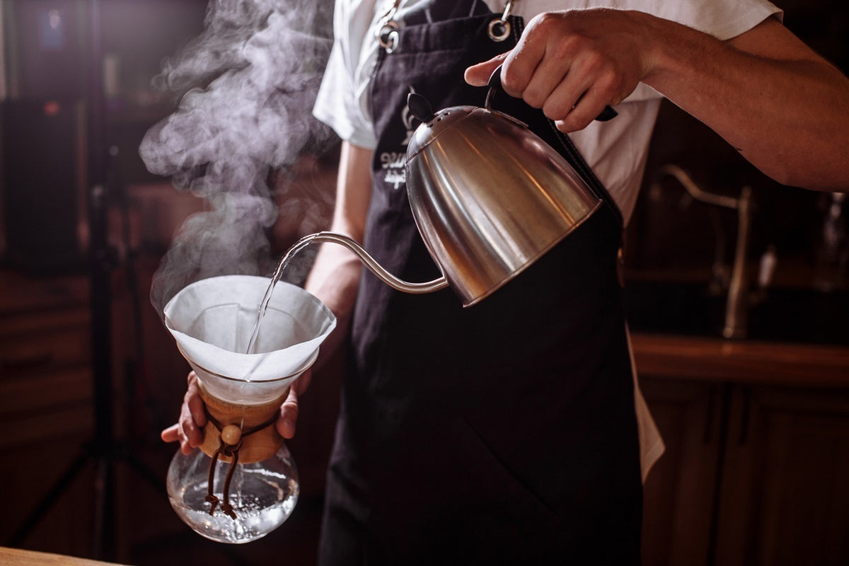 Tip to keep Chemex coffee warmer : r/Coffee