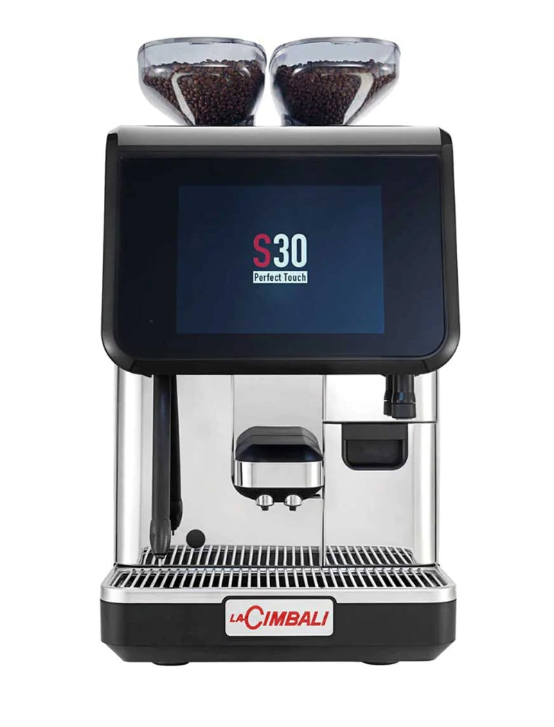 Mcilpoog WS-T6 Super Automatic Espresso Coffee Machine with Milk Jug, Built-in  Small Refrigerator 