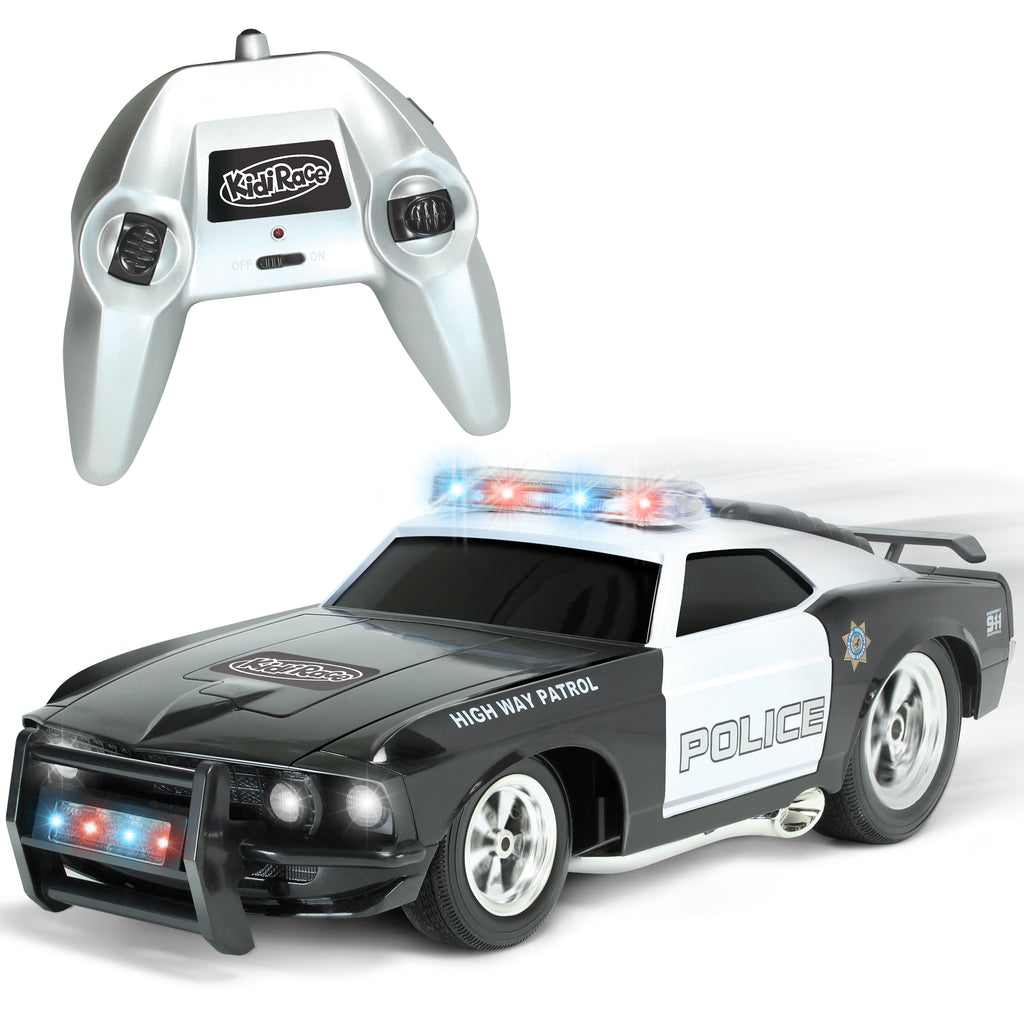 rc police car with lights