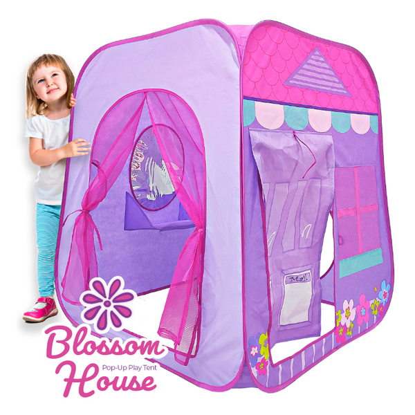 Aantrekkelijk zijn aantrekkelijk Somber schaal Girl's Pop-Up Tent and Tunnel - Pink Blossom House – M&M Sales Enterprises,  Inc