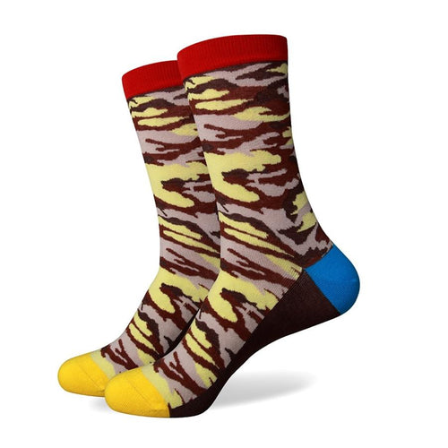 Charcoal Camo Socks | Pattern Socks | Fun Dress Socks | SoKKs.com