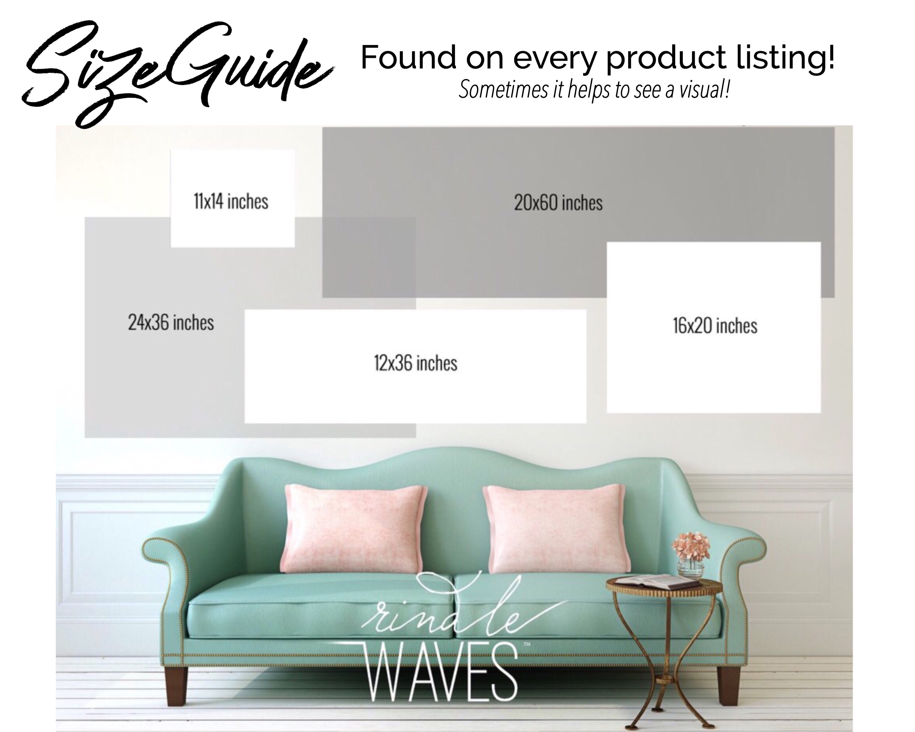 Rindle Waves Size Guide How to Order 