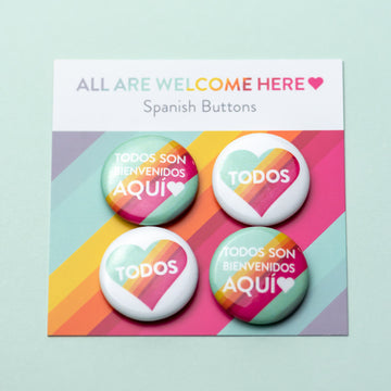 U.S. Button Pack – All Are Welcome Here