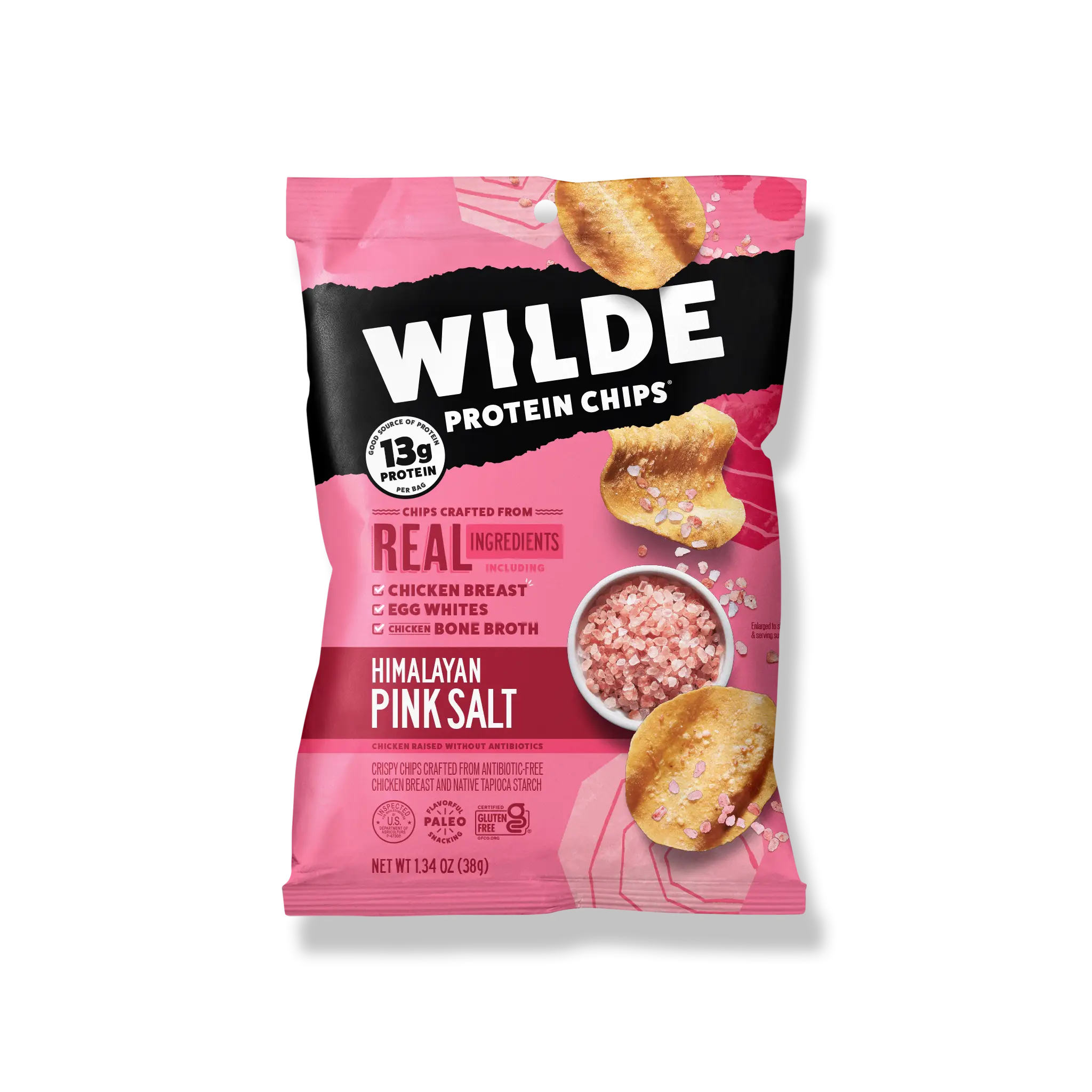 Buffalo Style WILDE Chips - Tangy & Spicy: Protein Chips Made From 