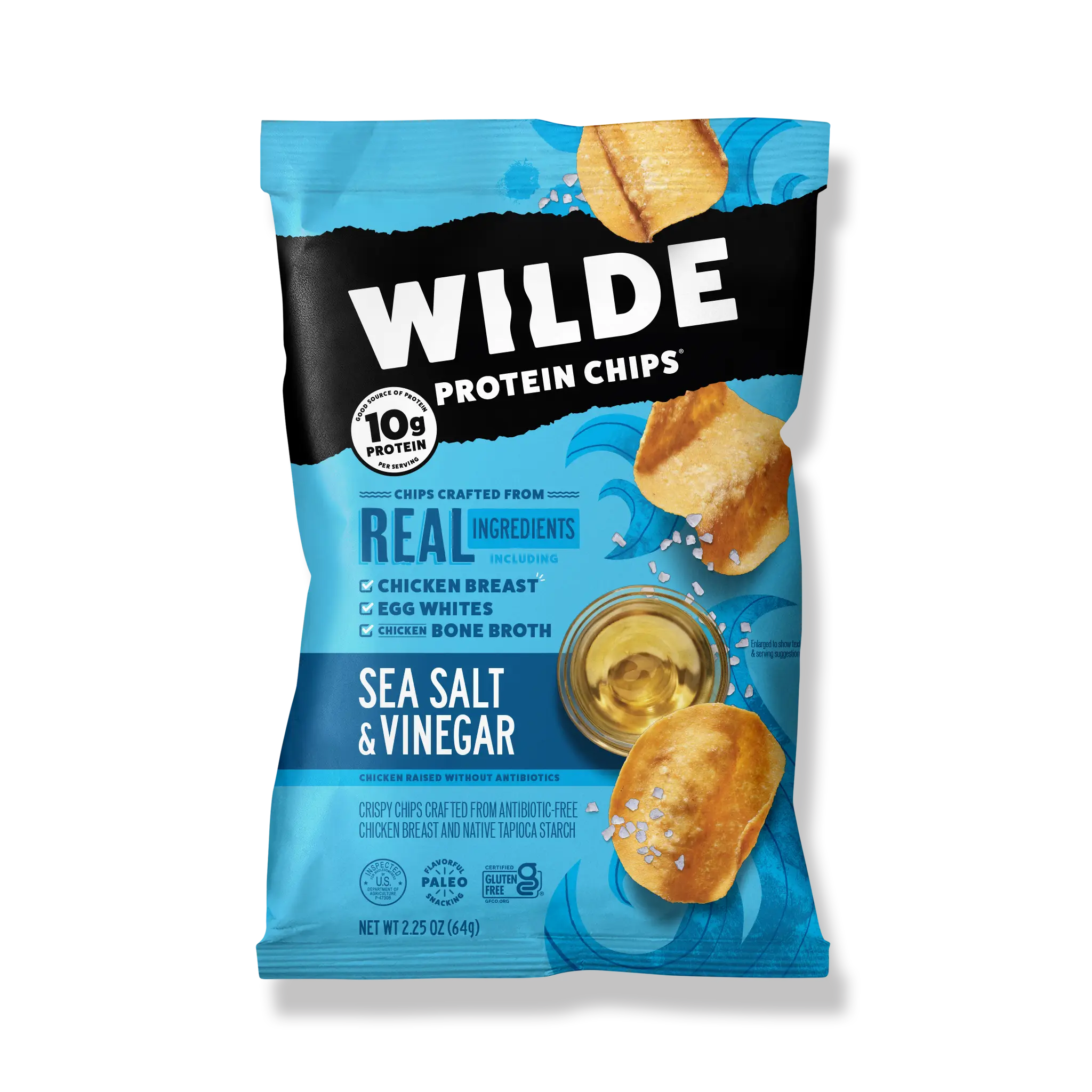 Buffalo Style WILDE Chips - Tangy & Spicy: Protein Chips Made From 