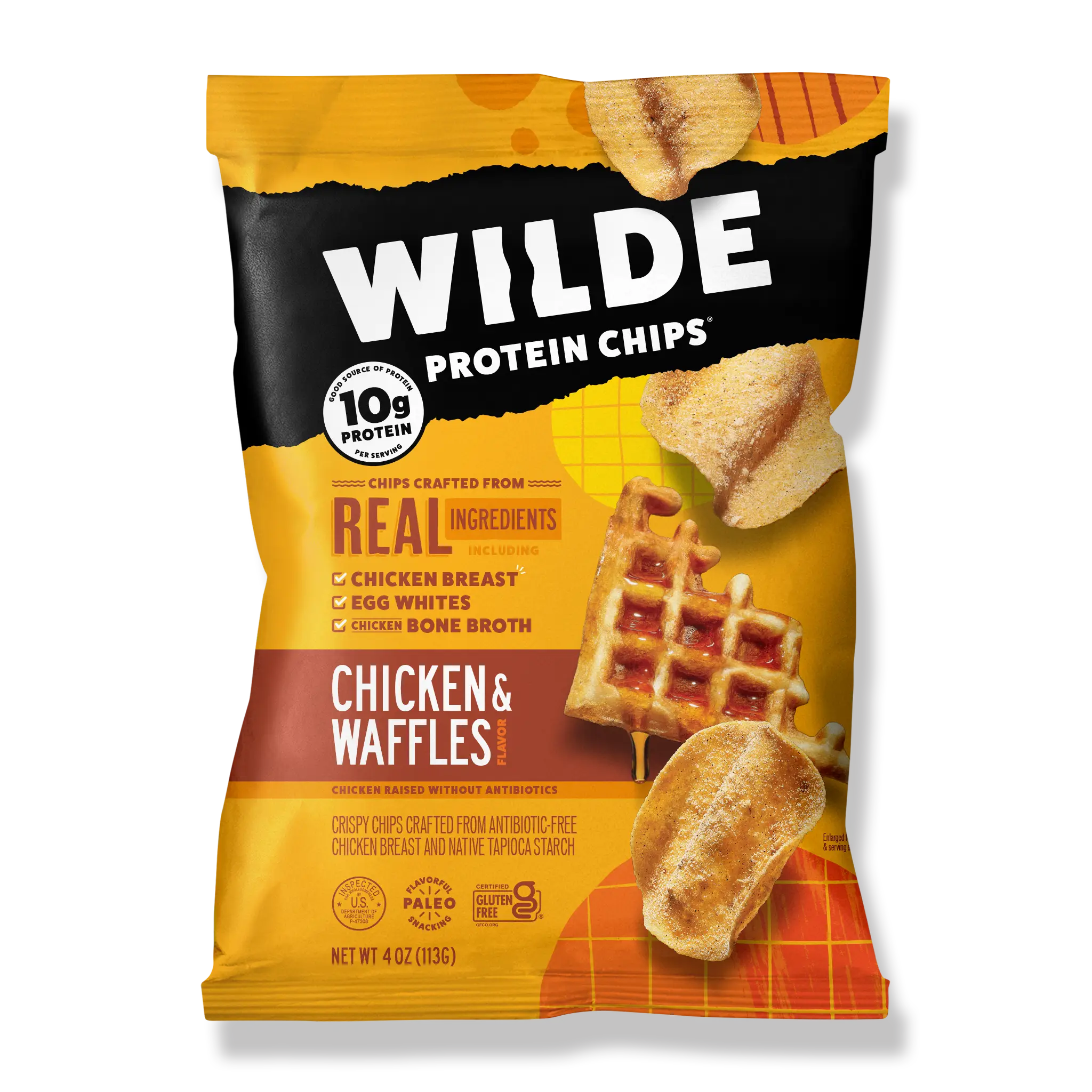 Buffalo Style WILDE Chips - Tangy & Spicy: Protein Chips Made From 