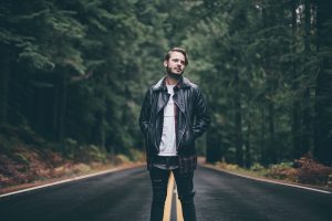 Man-in-the-middle-of-the-road