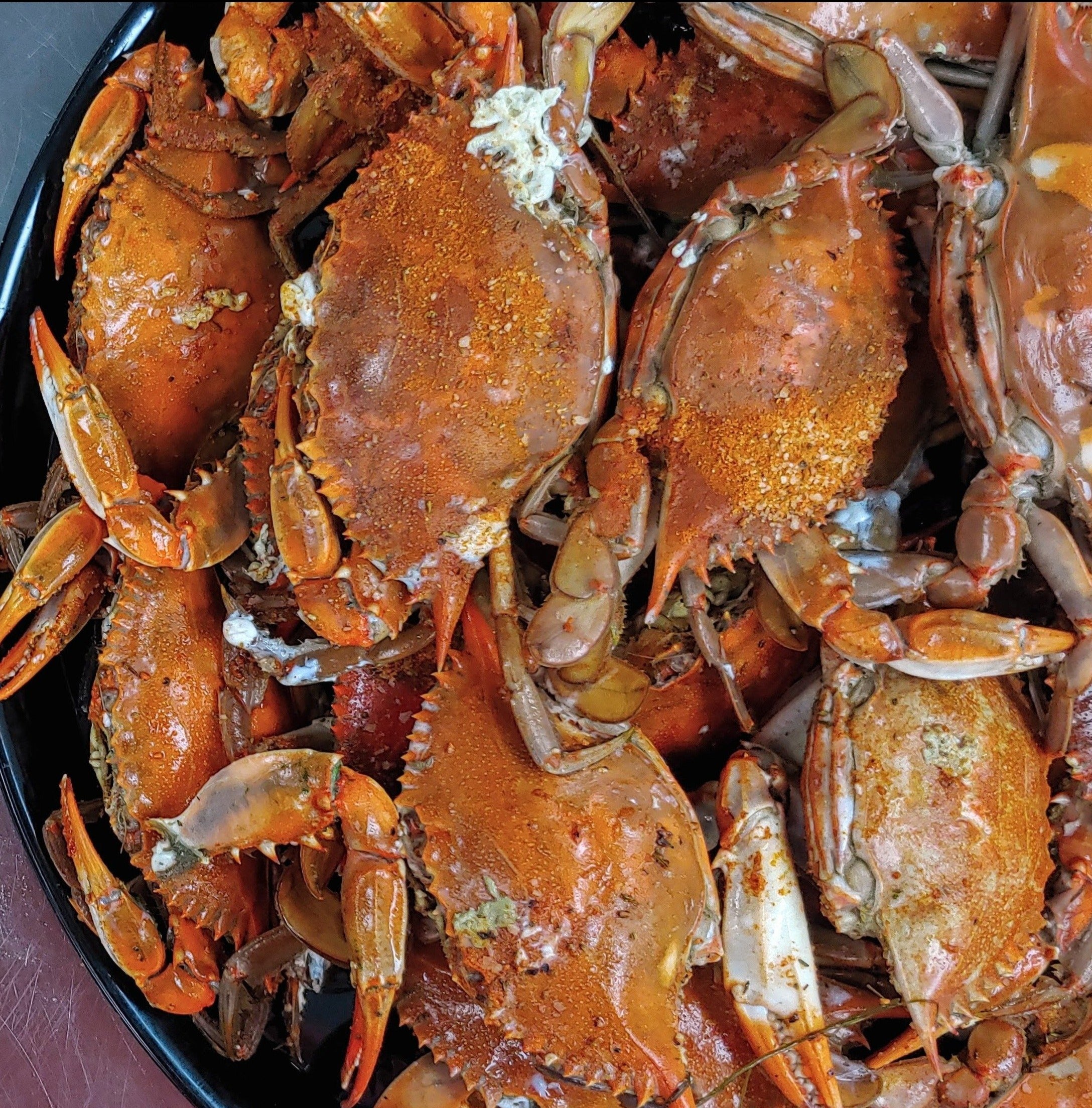 N.C. Cold Steamed Blue Crabs - Mixed Grade