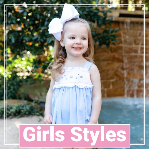 smocked monogrammed baby clothes