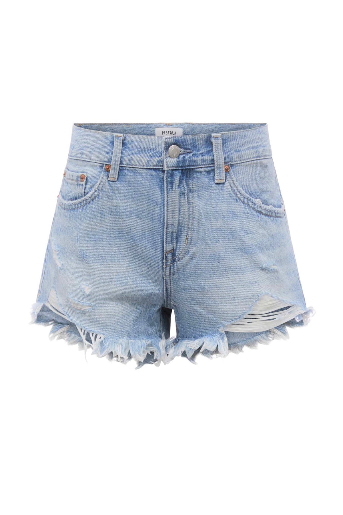 Gigi Low Rise Cut Off - Nelson – Pistola Denim